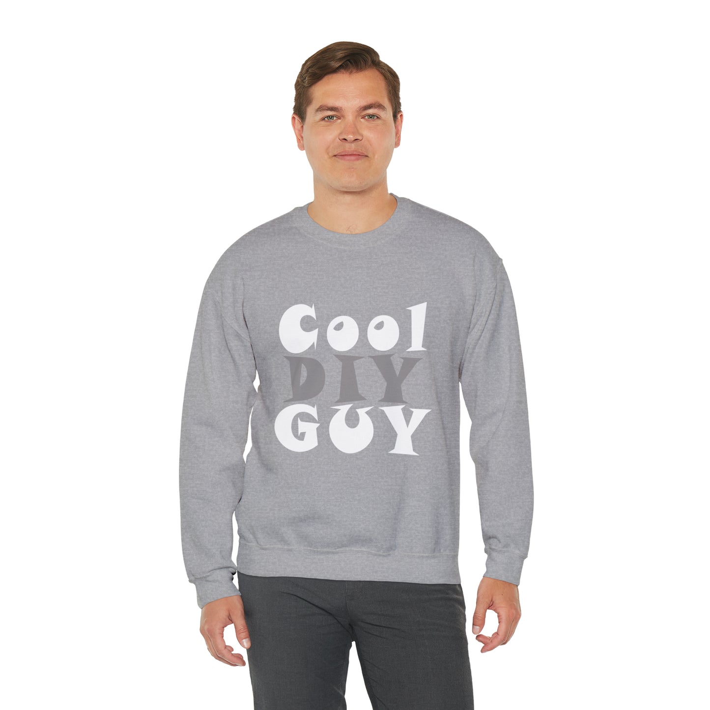 Unisex Heavy Blend™ Crewneck Sweatshirt - Cool DIY Guy Collection