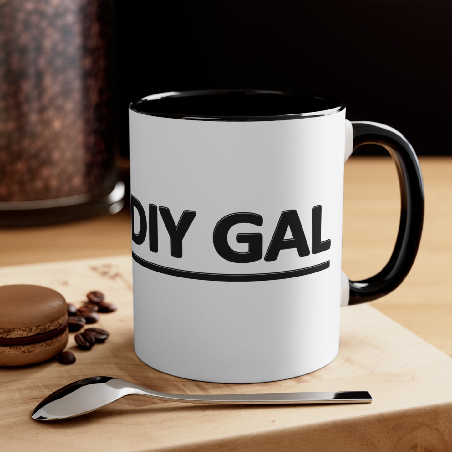 Accent Coffee Mug, 11oz - Cool DIY Gal