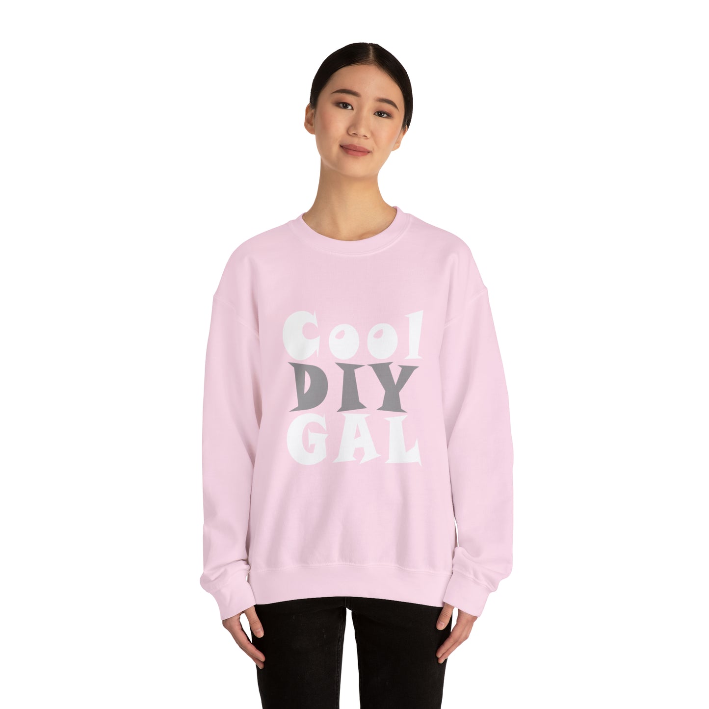 Unisex Heavy Blend™ Crewneck Sweatshirt - Cool DIY Gal Collection