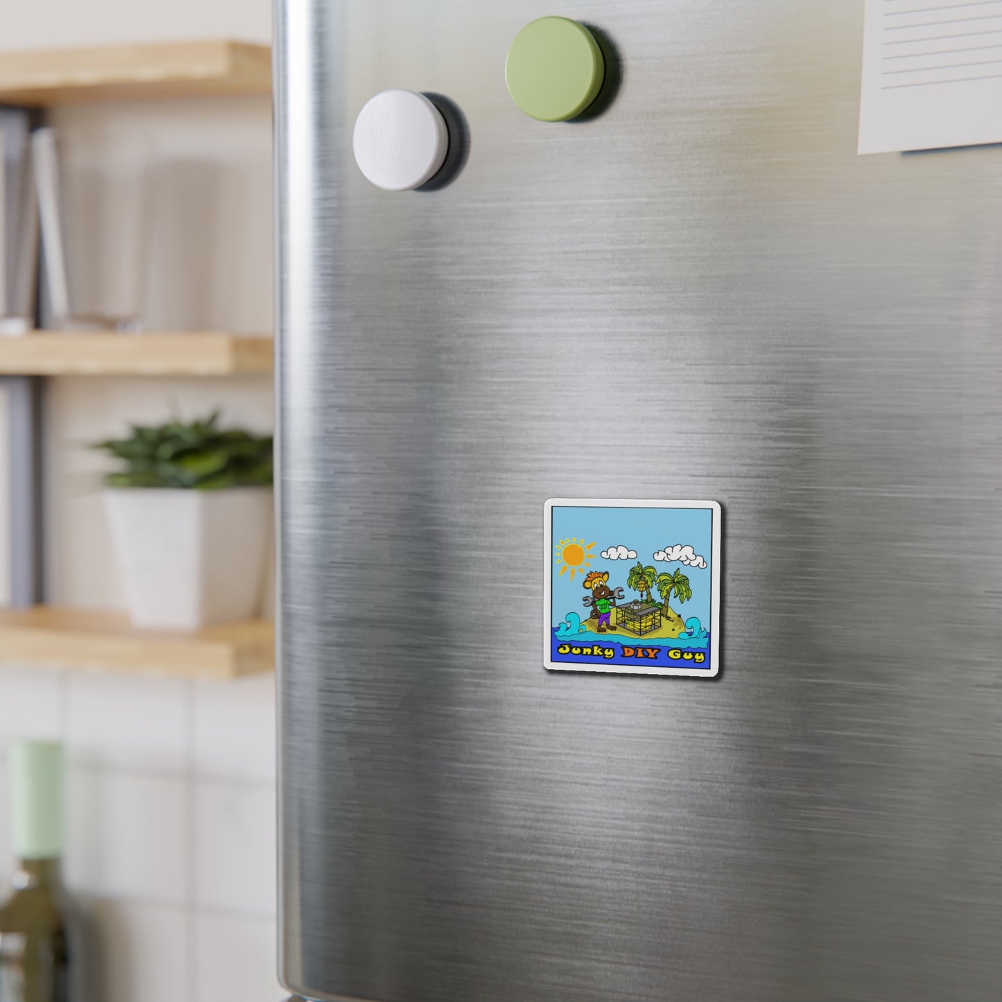Banana Holiday Fridge Magnet