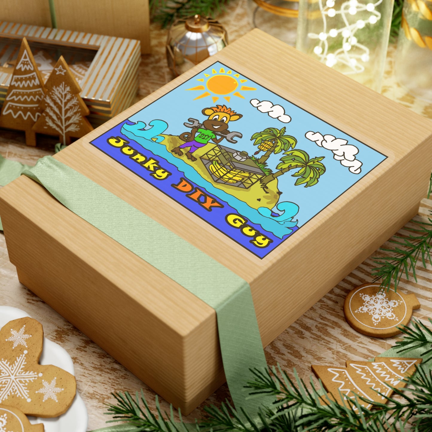 Banana Holiday Stickers