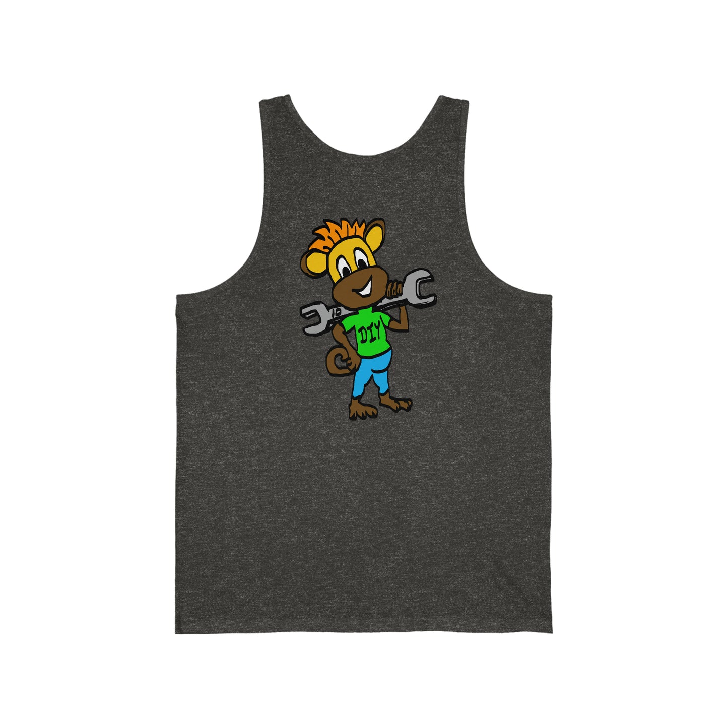 Unisex Jersey Tank - DIY Monkey Green top