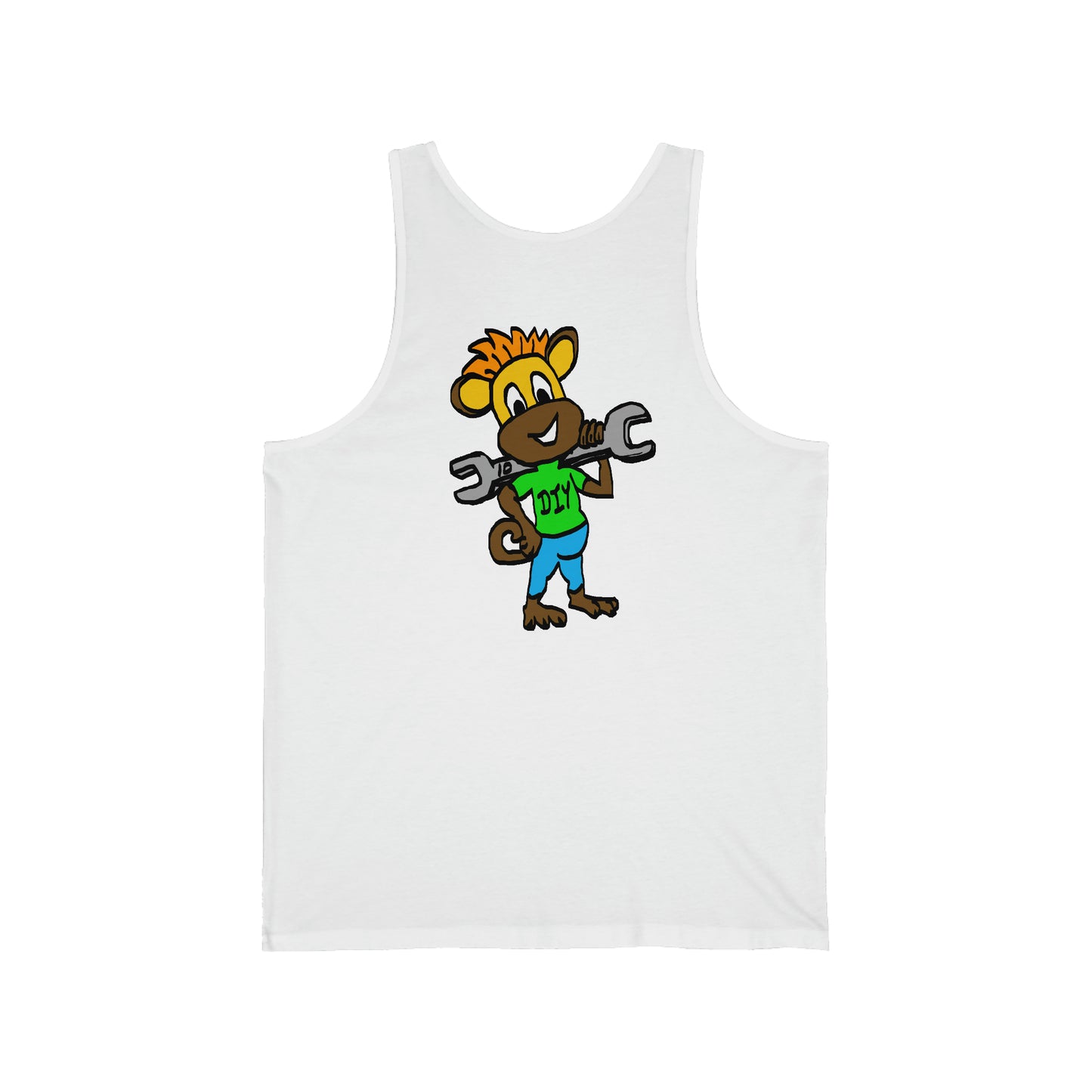 Unisex Jersey Tank - DIY Monkey Green top