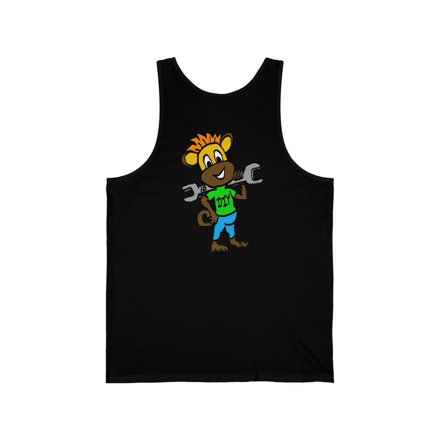 Unisex Jersey Tank - DIY Monkey Green top