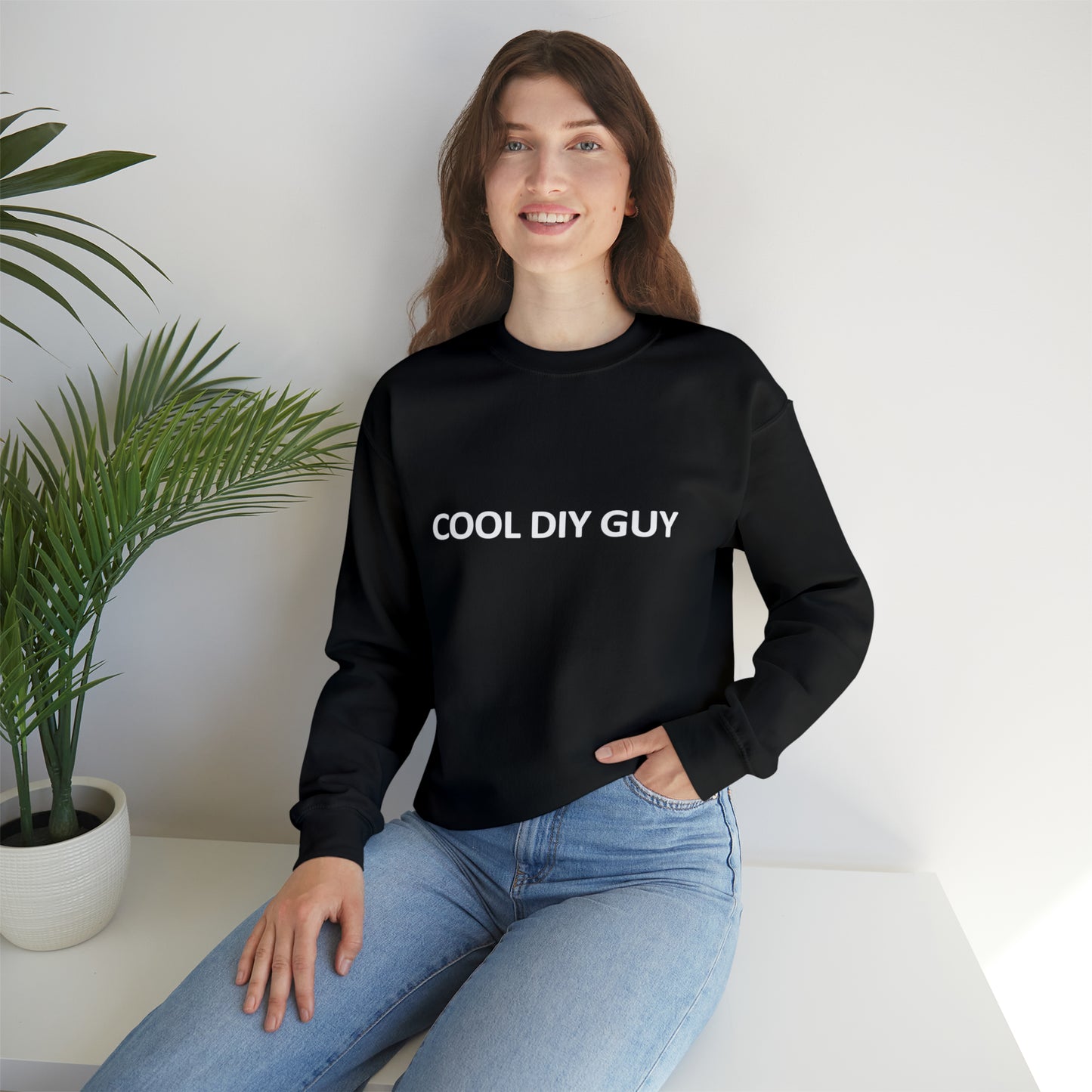 Unisex Heavy Blend™ Crewneck Sweatshirt - Cool DIY Guy Collection