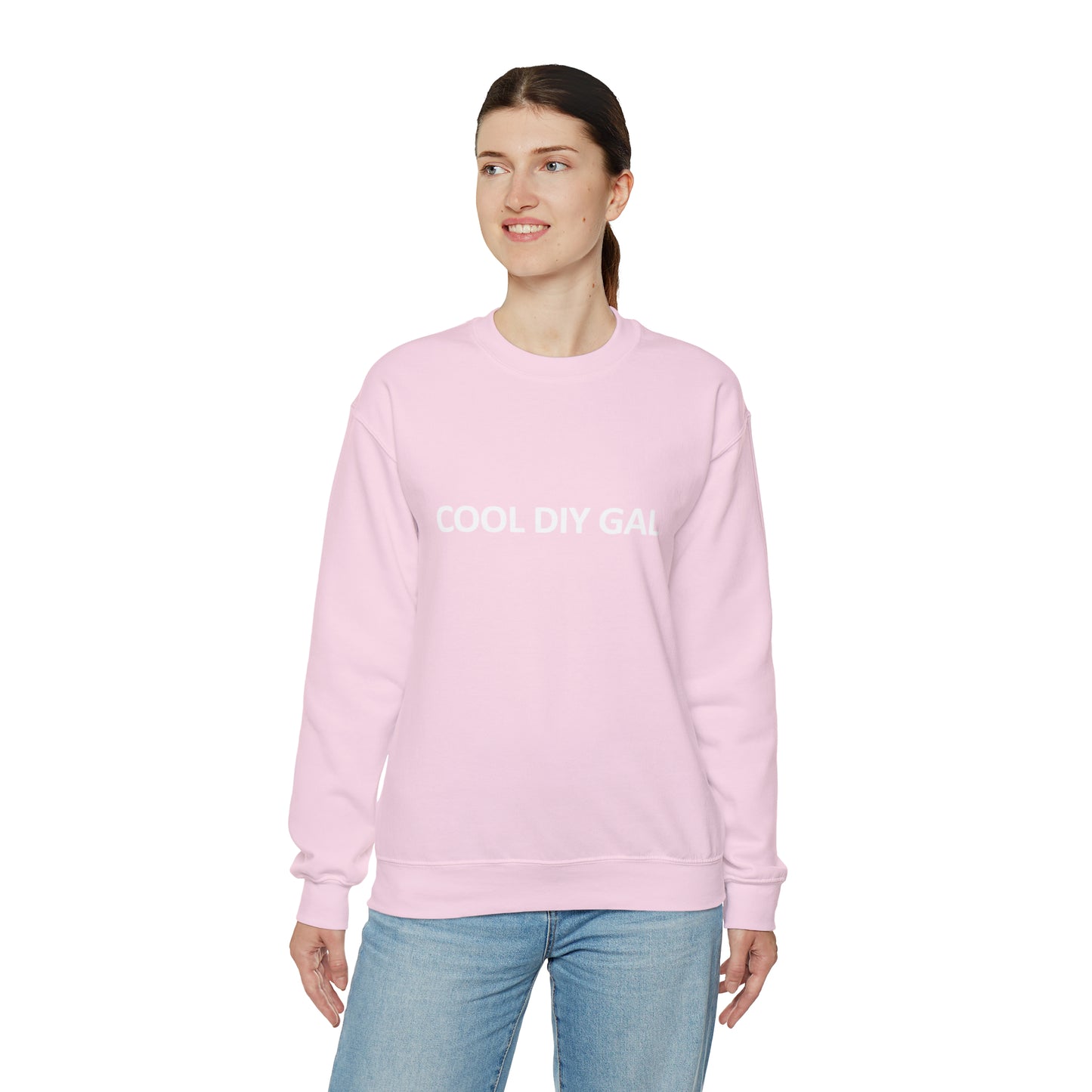 Unisex Heavy Blend™ Crewneck Sweatshirt - Cool DIY Gal Collection