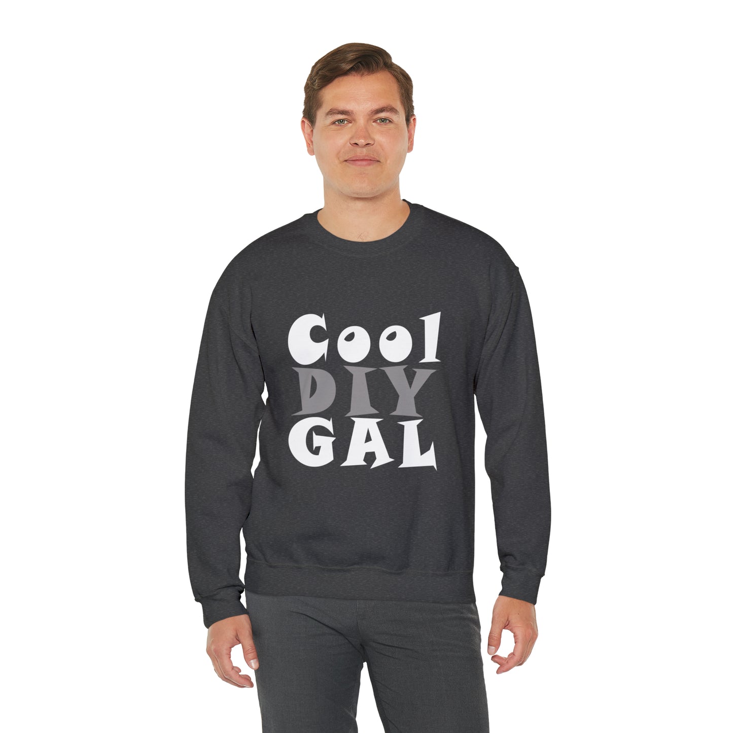 Unisex Heavy Blend™ Crewneck Sweatshirt - Cool DIY Gal Collection