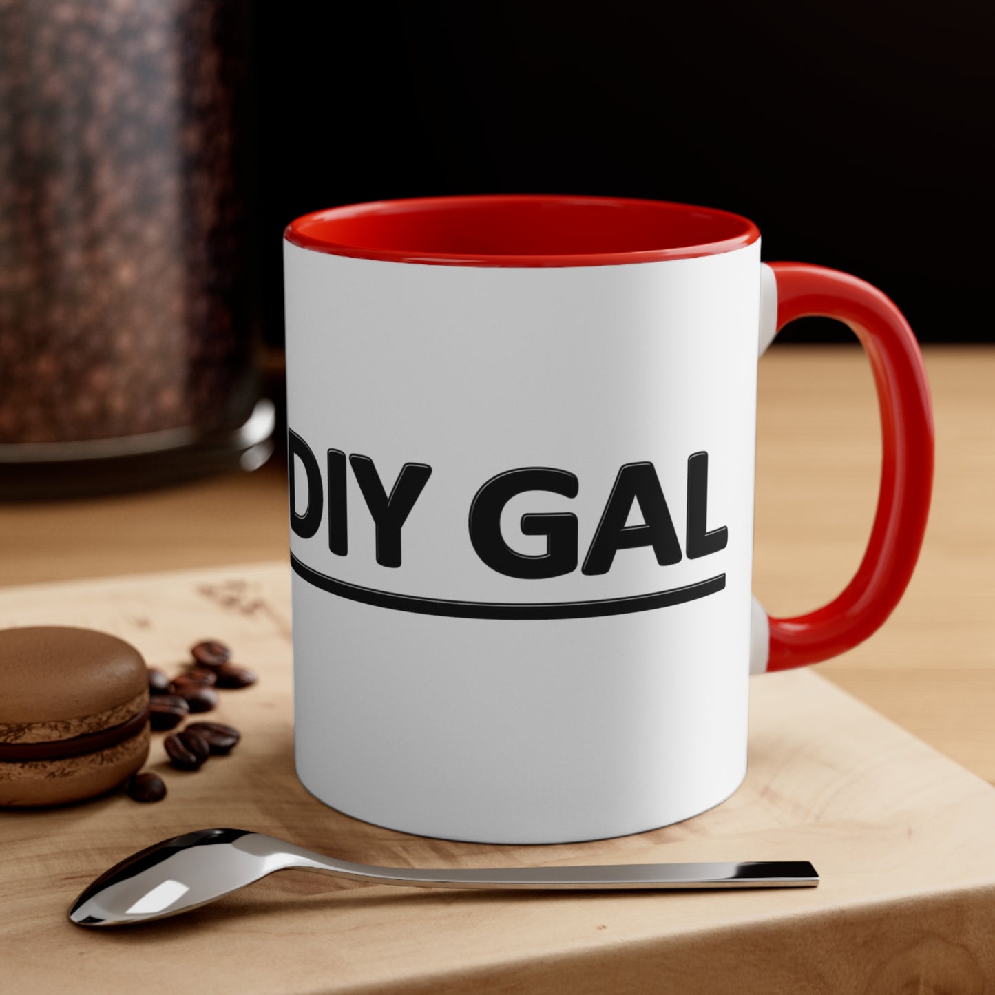 Accent Coffee Mug, 11oz - Cool DIY Gal
