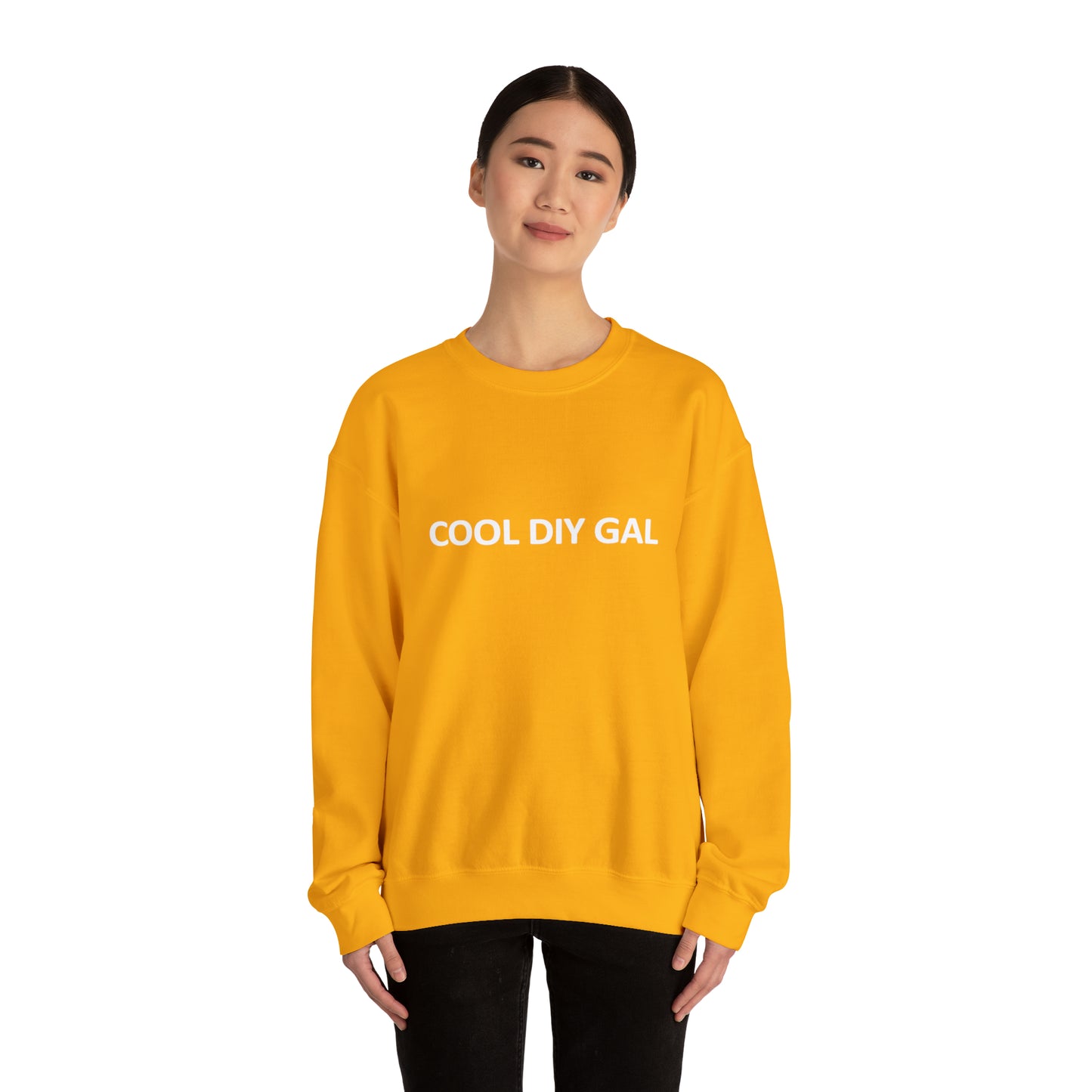 Unisex Heavy Blend™ Crewneck Sweatshirt - Cool DIY Gal Collection
