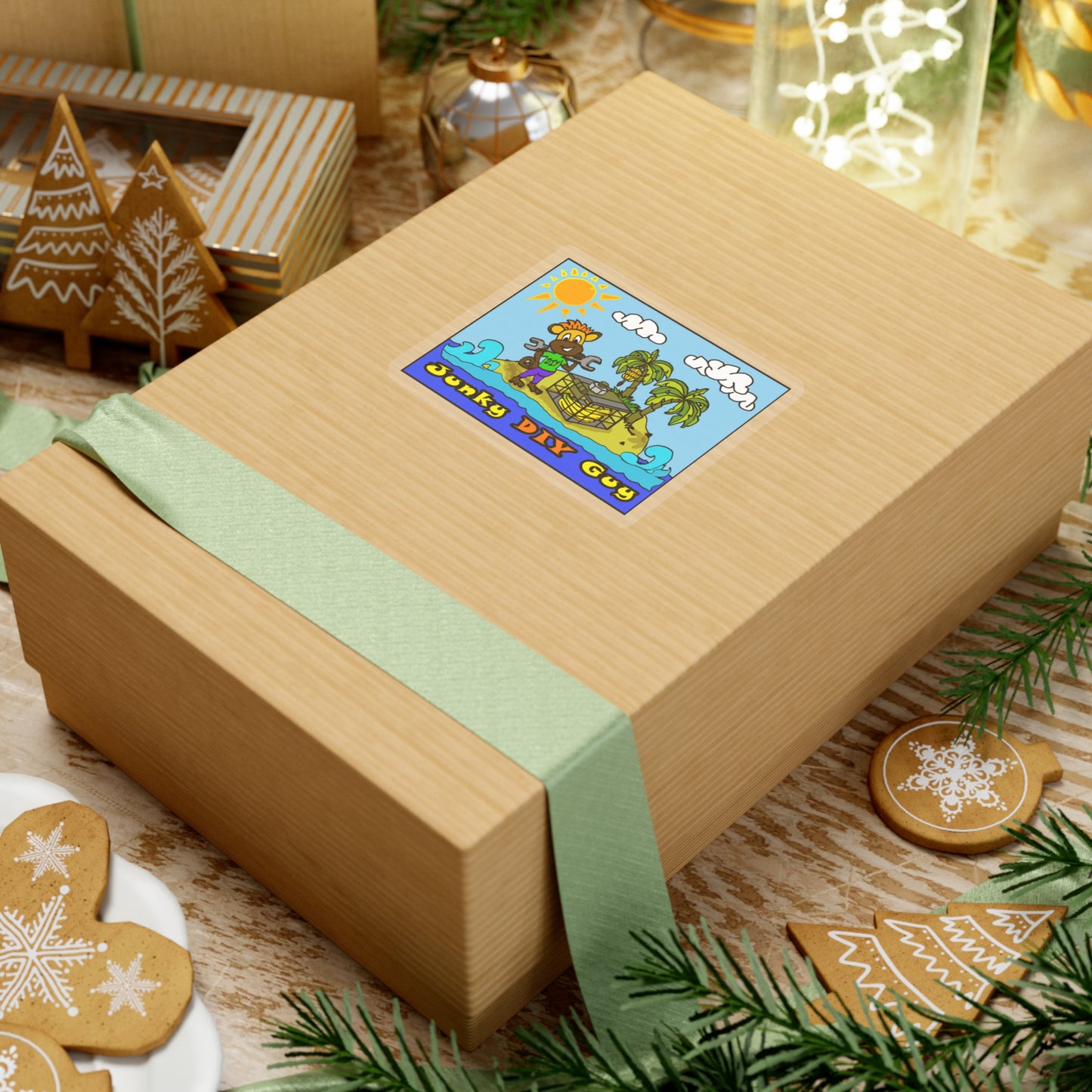 Banana Holiday Stickers