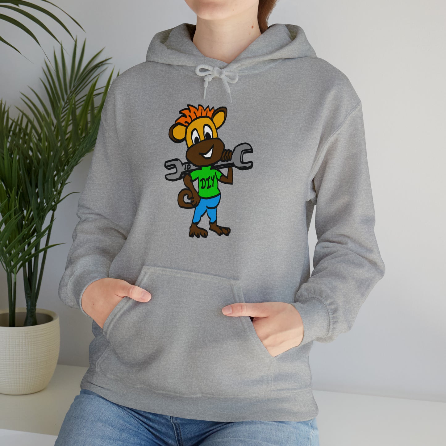 Unisex Heavy Blend™ Hooded Sweatshirt - DIY Monkey Collection