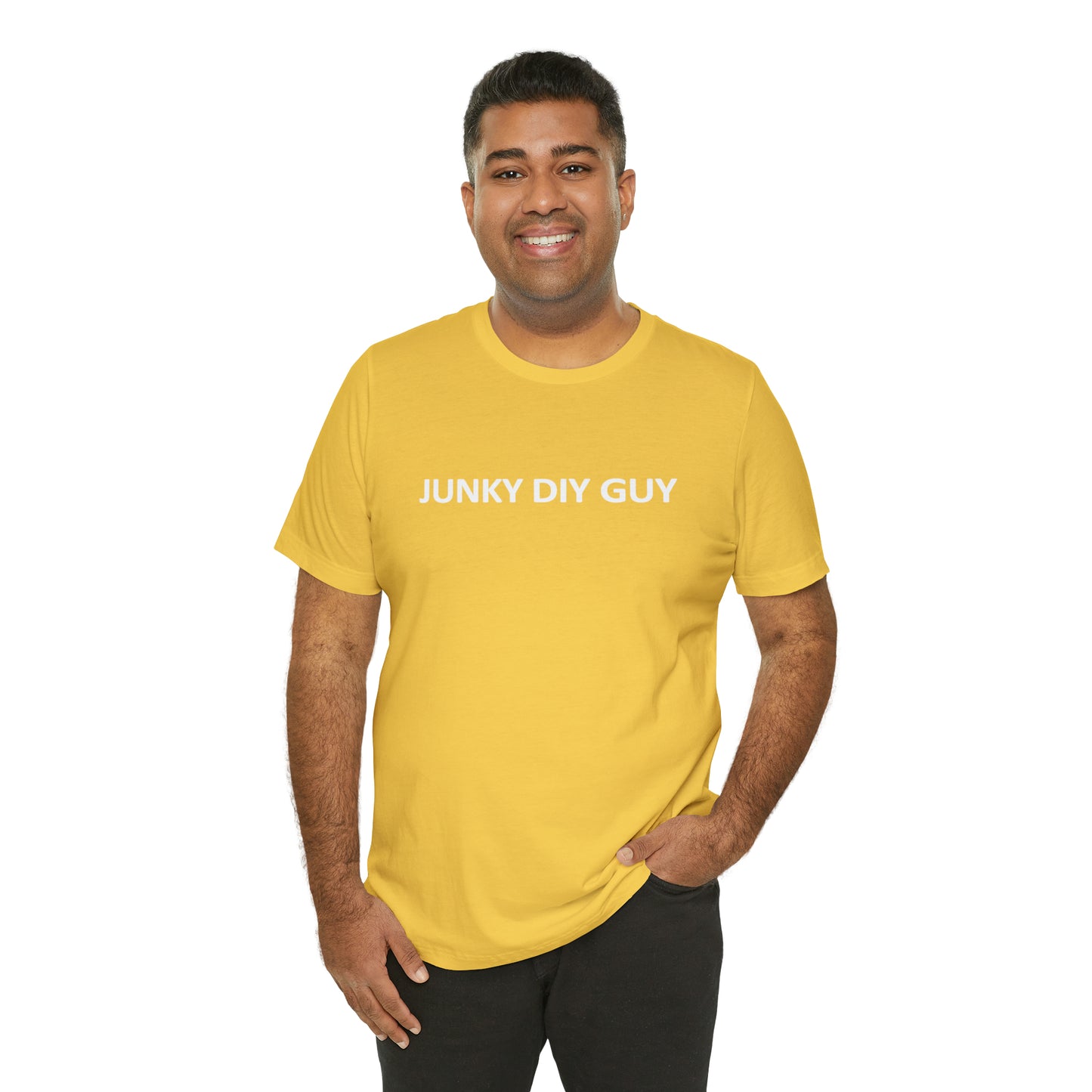 Unisex Jersey Short Sleeve Tee - Junky DIY Guy Collection