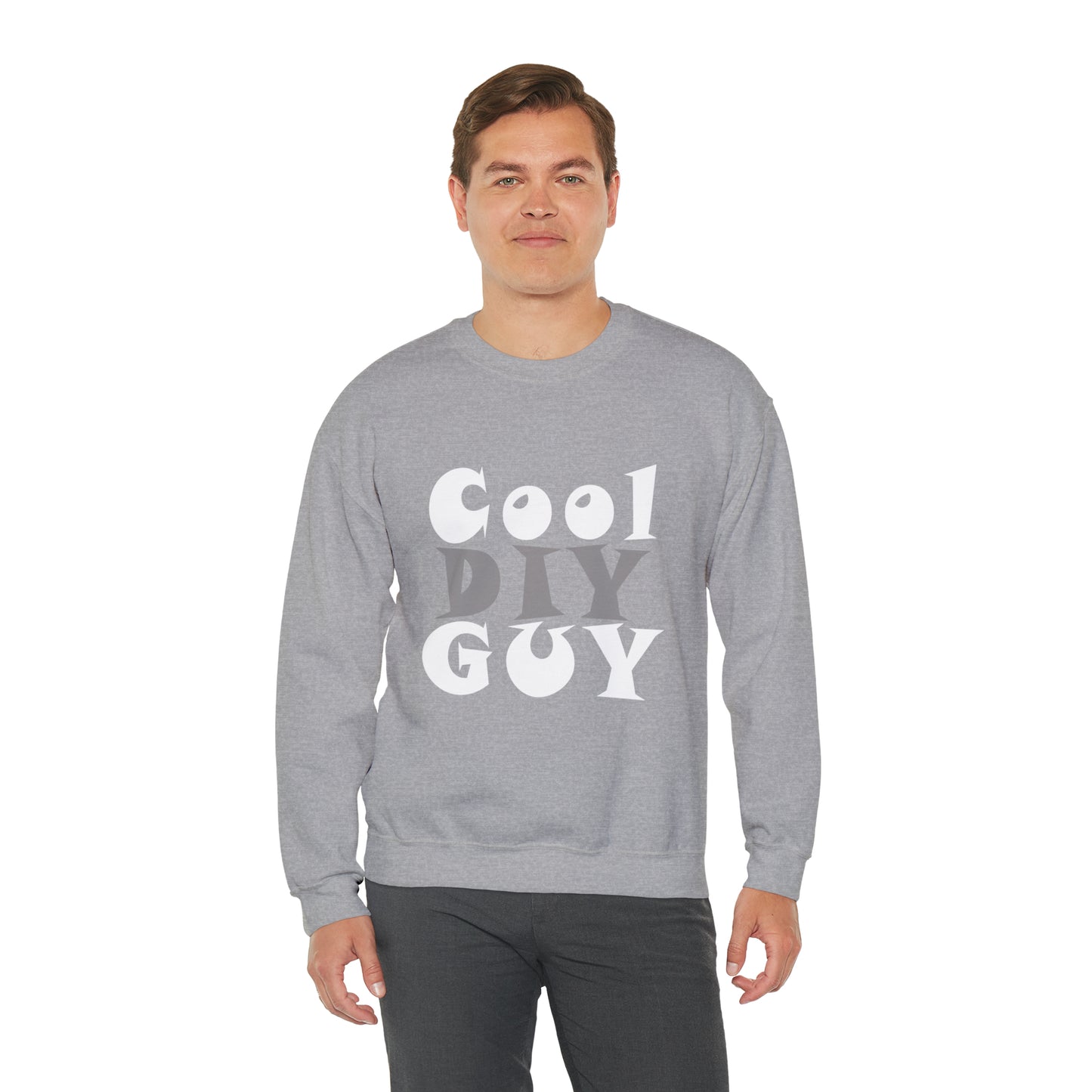 Unisex Heavy Blend™ Crewneck Sweatshirt - Cool DIY Guy Collection