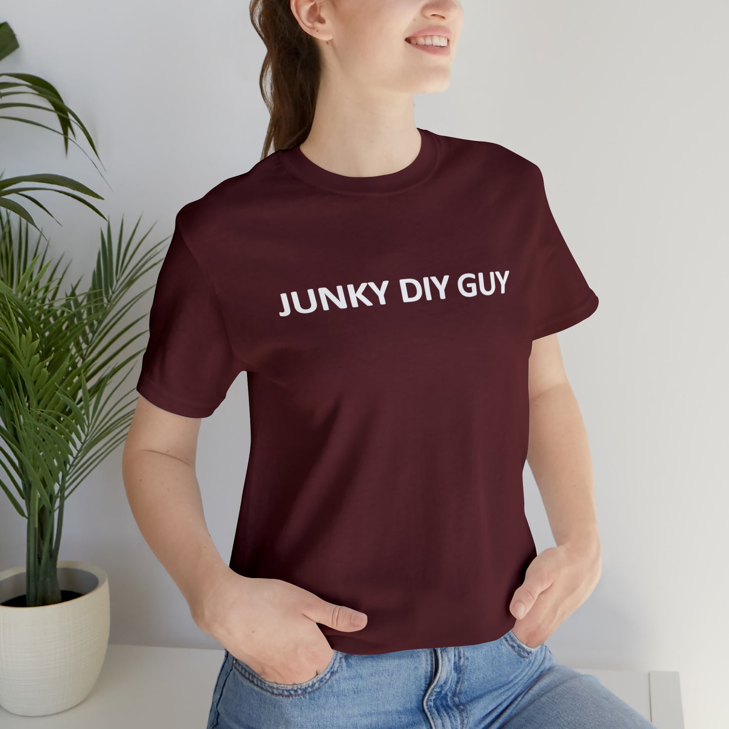 Unisex Jersey Short Sleeve Tee - Junky DIY Guy Collection