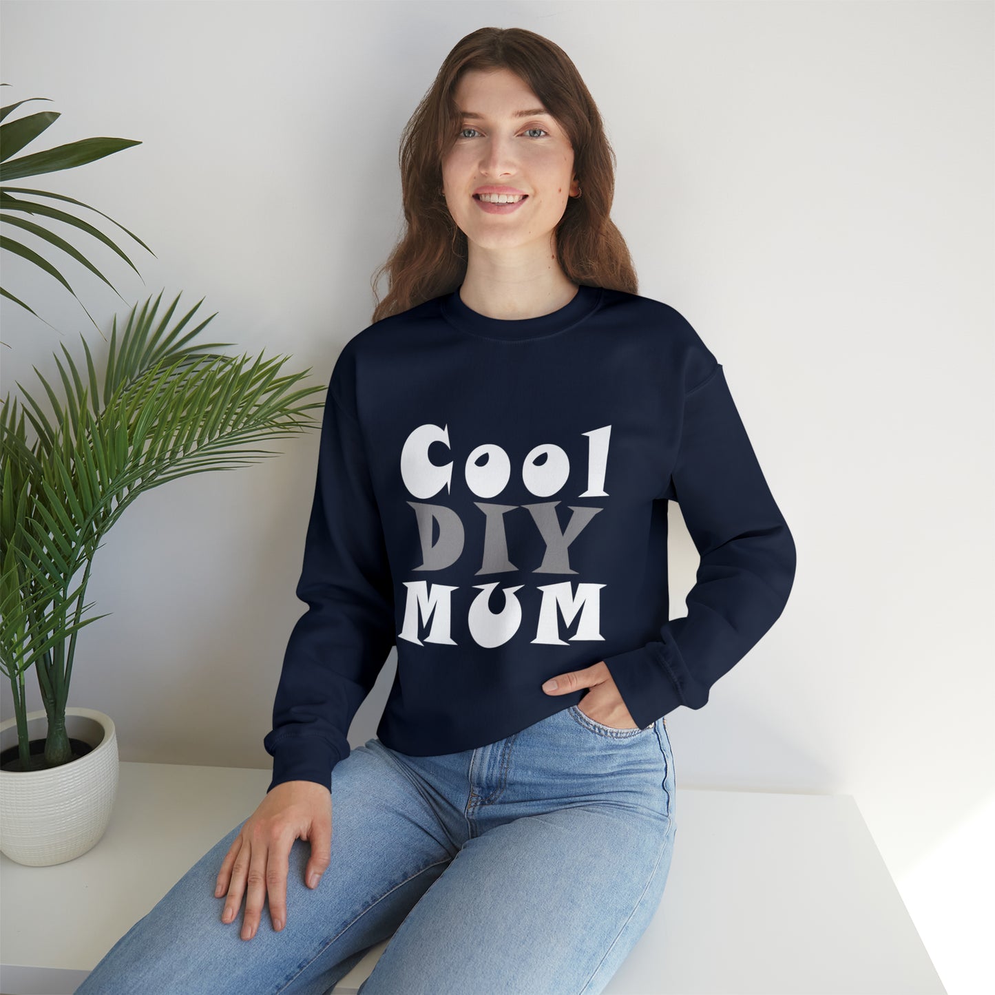 Unisex Heavy Blend™ Crewneck Sweatshirt - Cool DIY Mum Collection