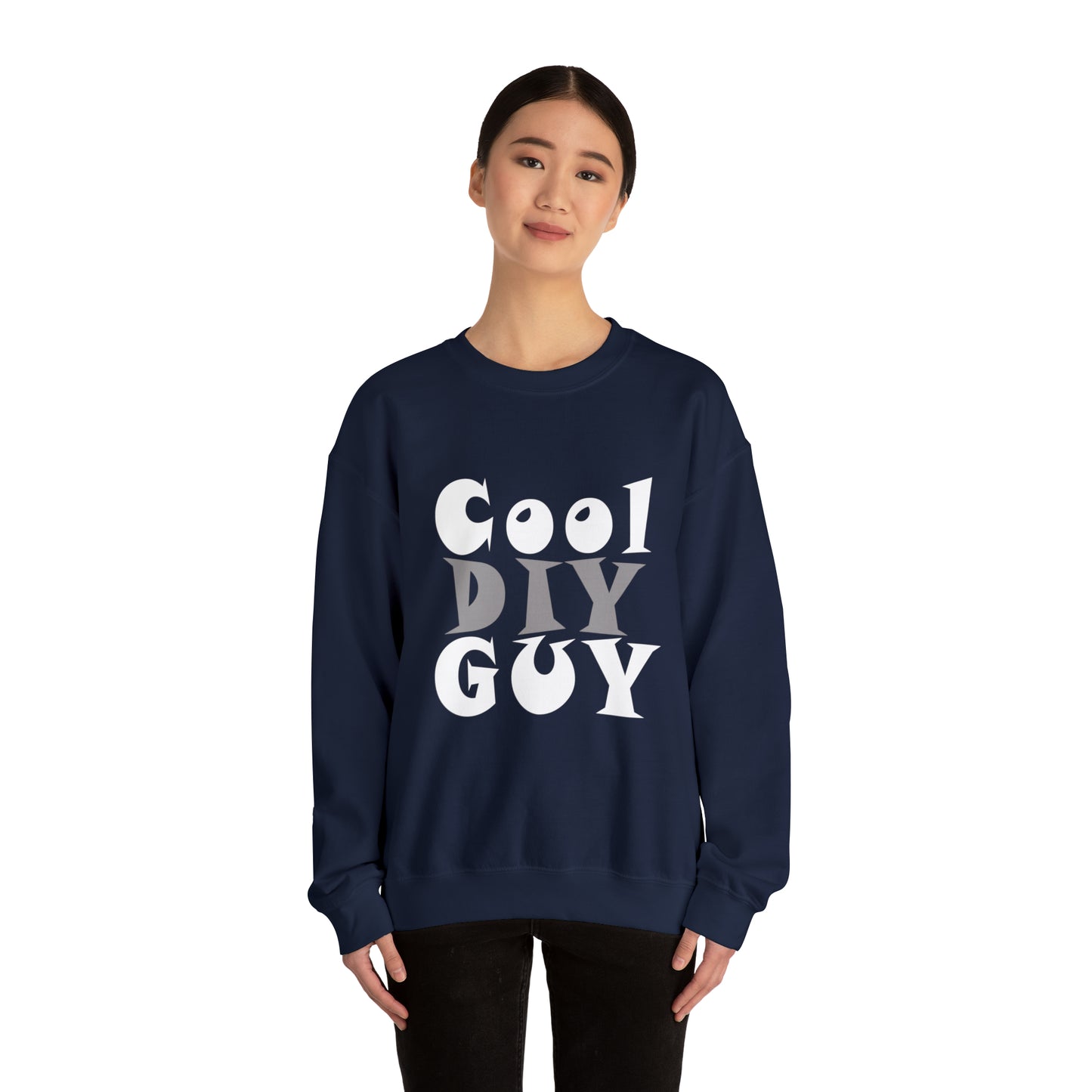 Unisex Heavy Blend™ Crewneck Sweatshirt - Cool DIY Guy Collection