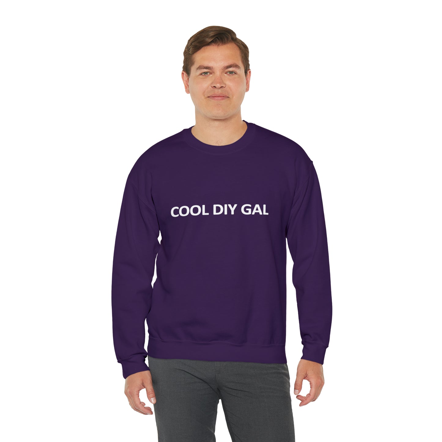 Unisex Heavy Blend™ Crewneck Sweatshirt - Cool DIY Gal Collection