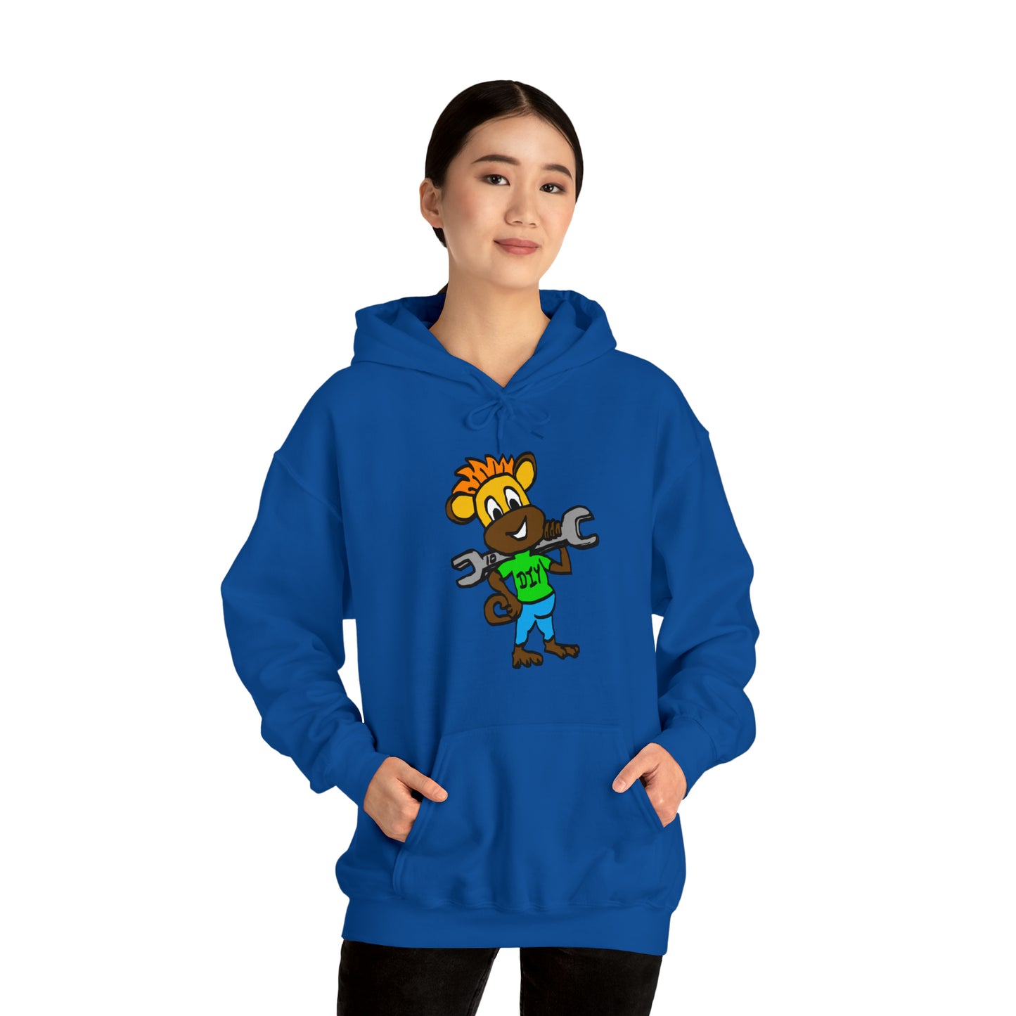 Unisex Heavy Blend™ Hooded Sweatshirt - DIY Monkey Collection