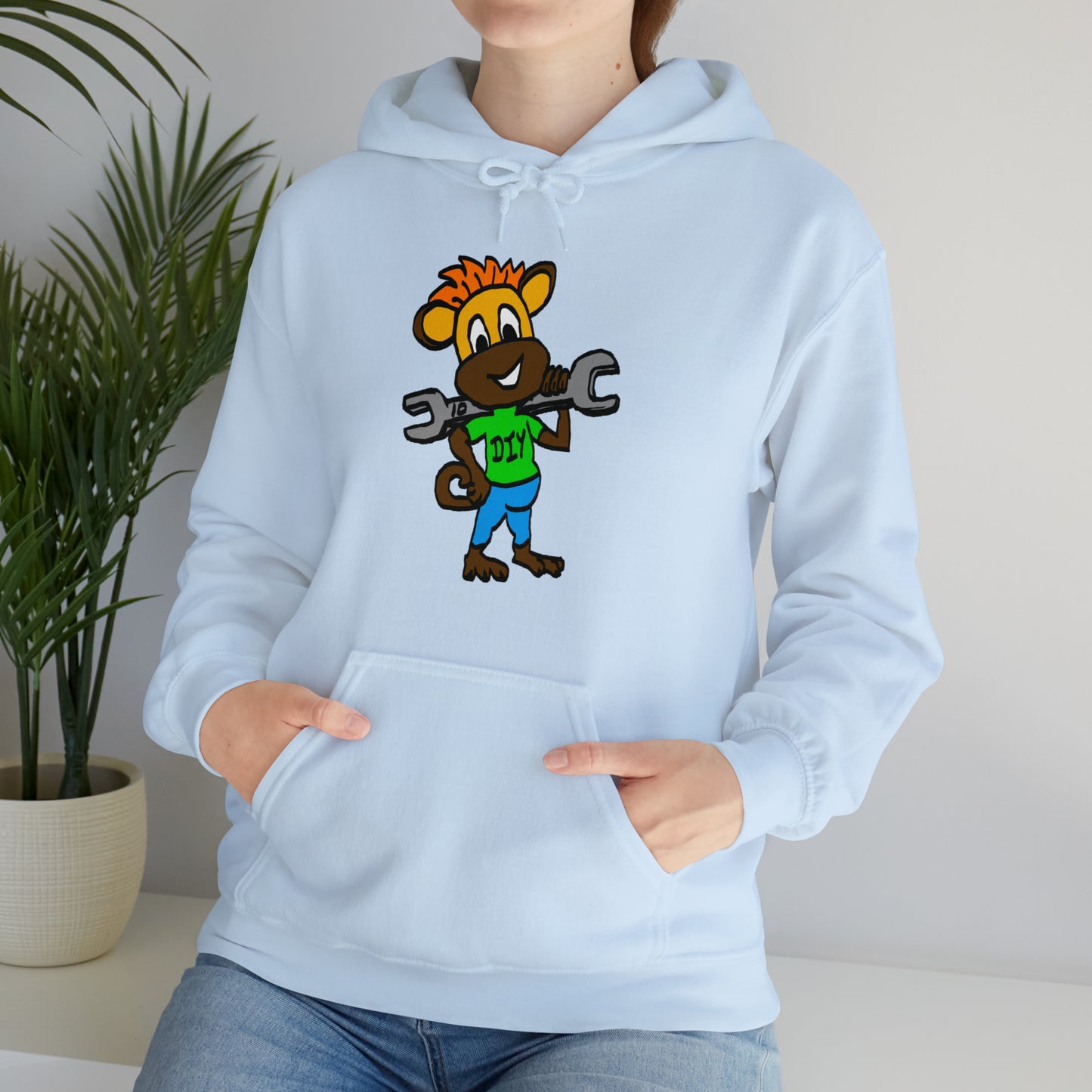 Unisex Heavy Blend™ Hooded Sweatshirt - DIY Monkey Collection