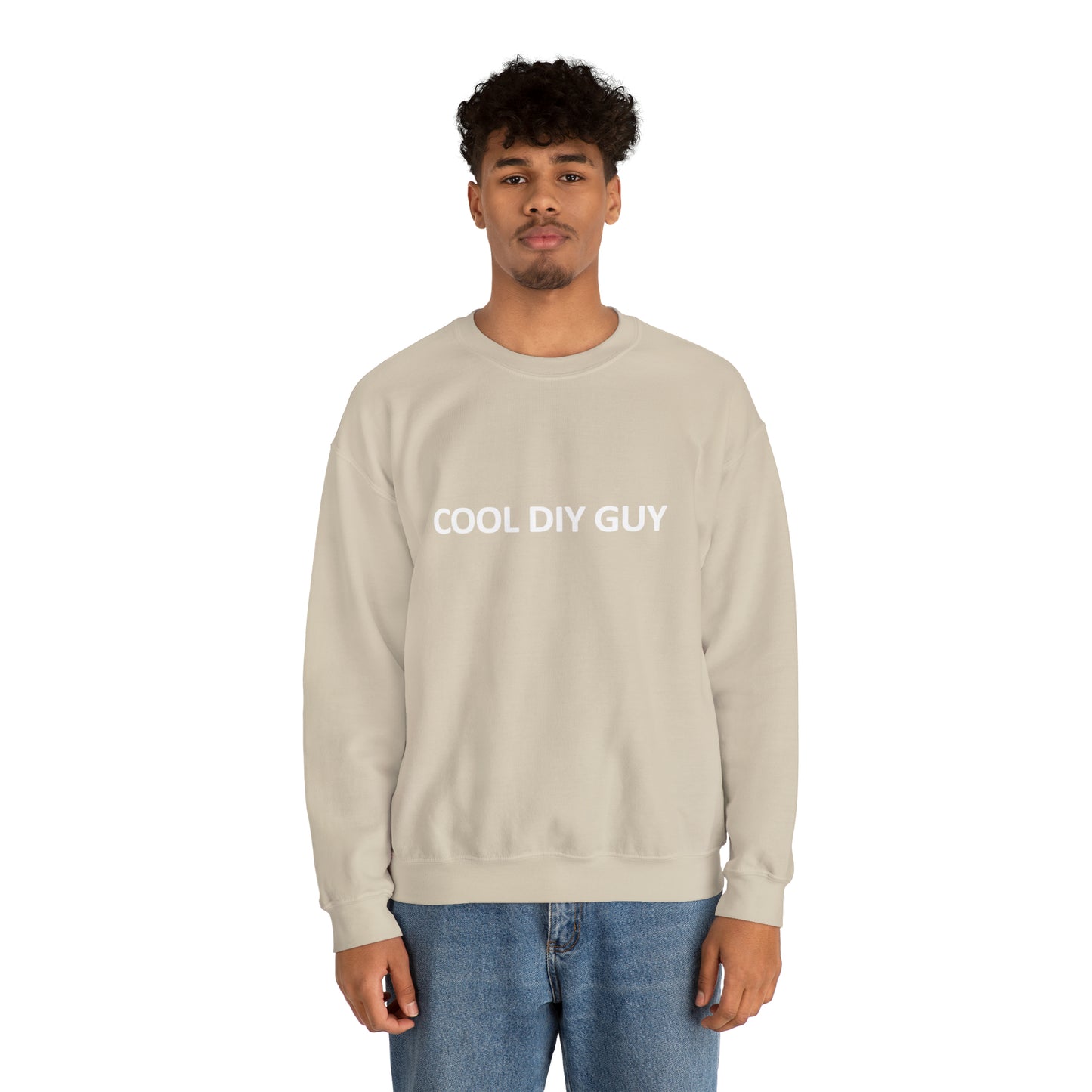 Unisex Heavy Blend™ Crewneck Sweatshirt - Cool DIY Guy Collection