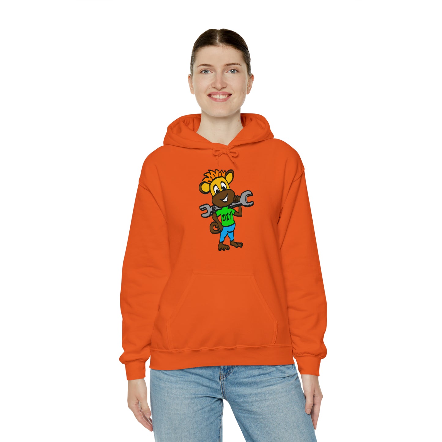 Unisex Heavy Blend™ Hooded Sweatshirt - DIY Monkey Collection