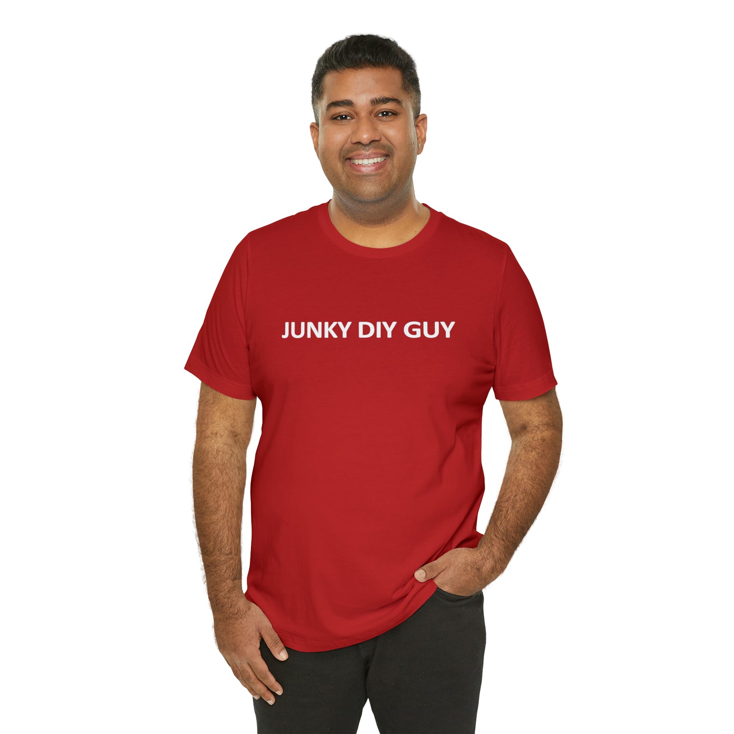 Unisex Jersey Short Sleeve Tee - Junky DIY Guy Collection