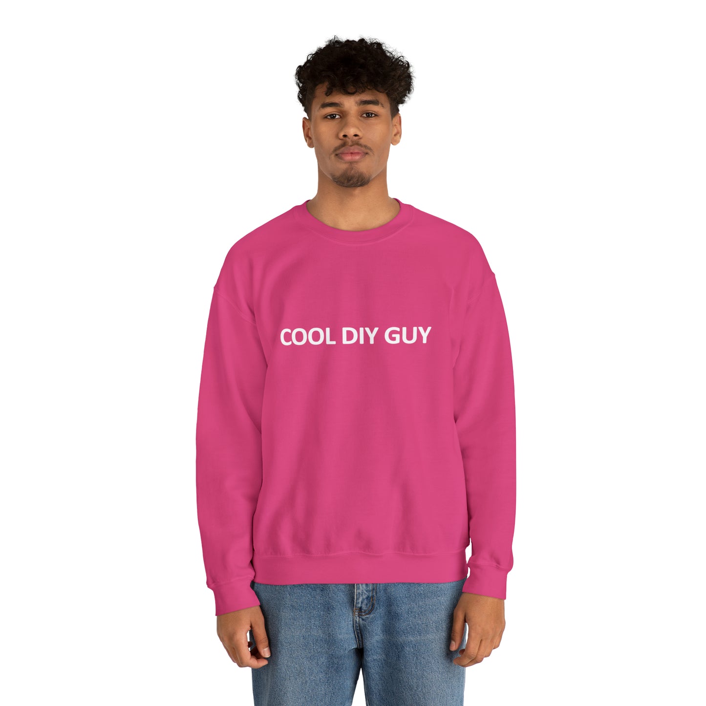 Unisex Heavy Blend™ Crewneck Sweatshirt - Cool DIY Guy Collection