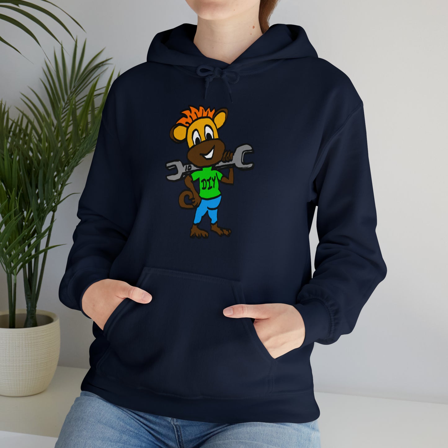 Unisex Heavy Blend™ Hooded Sweatshirt - DIY Monkey Collection