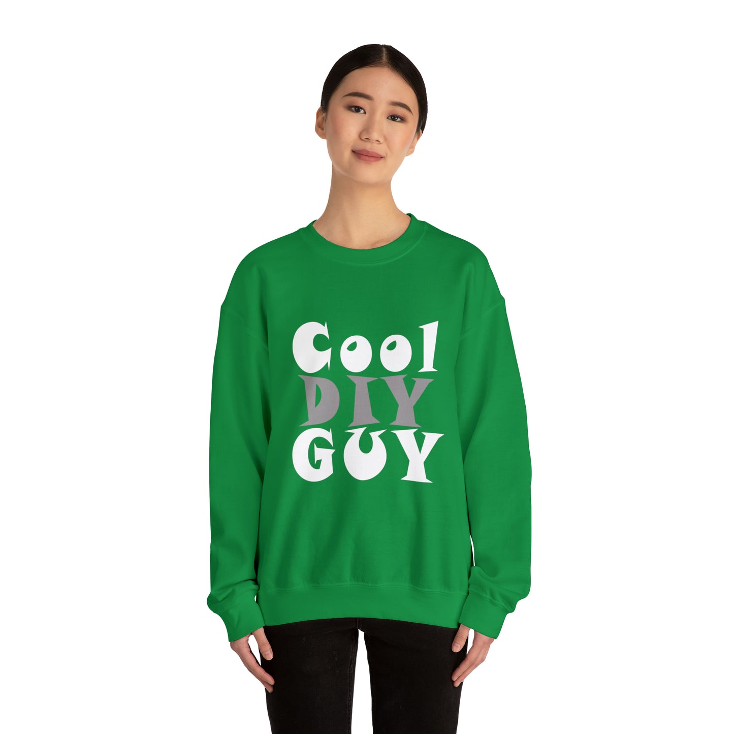 Unisex Heavy Blend™ Crewneck Sweatshirt - Cool DIY Guy Collection