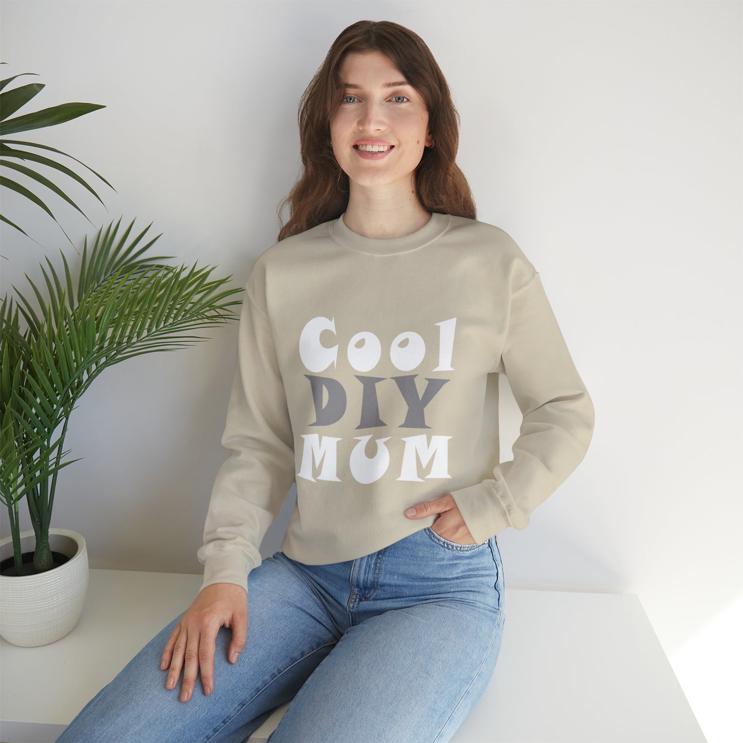 Unisex Heavy Blend™ Crewneck Sweatshirt - Cool DIY Mum Collection