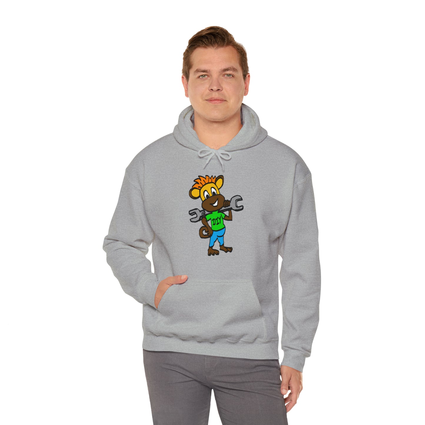 Unisex Heavy Blend™ Hooded Sweatshirt - DIY Monkey Collection