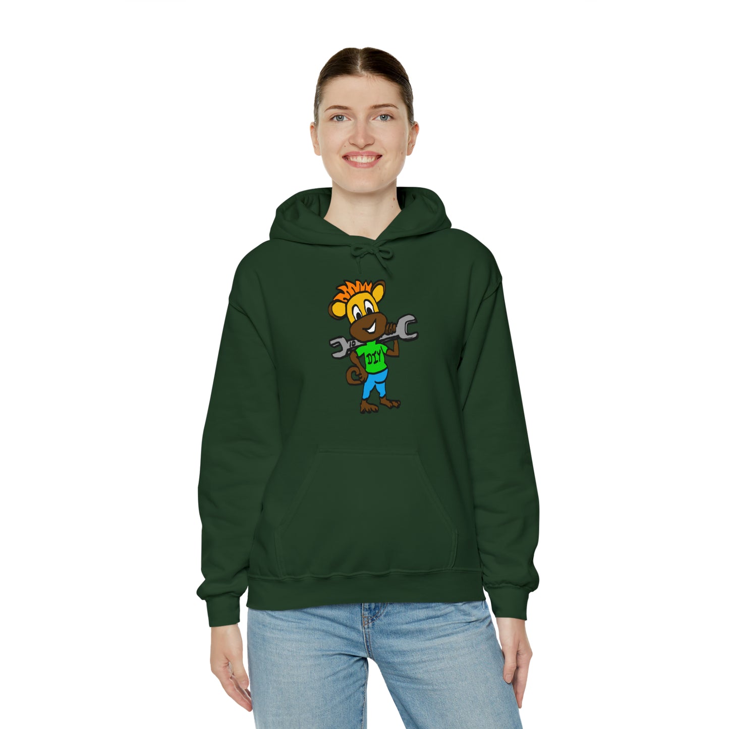 Unisex Heavy Blend™ Hooded Sweatshirt - DIY Monkey Collection