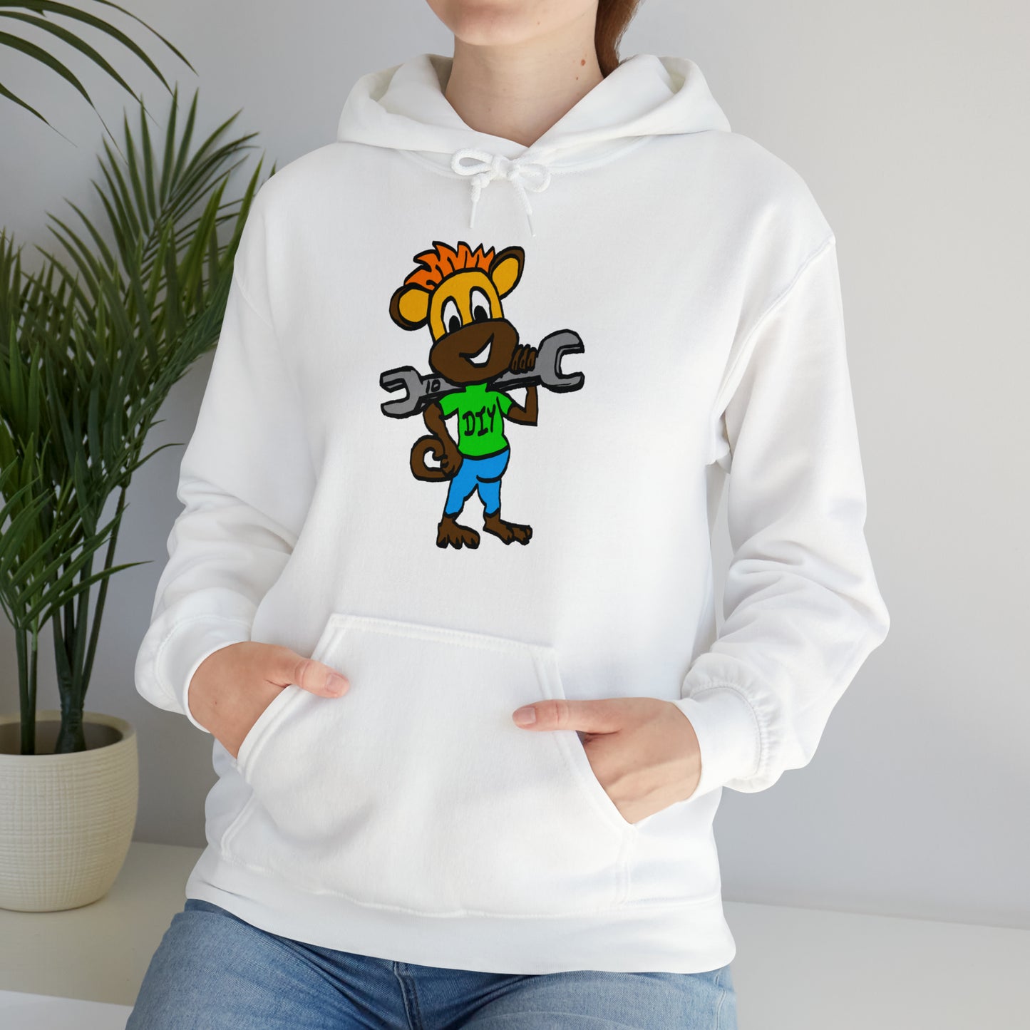 Unisex Heavy Blend™ Hooded Sweatshirt - DIY Monkey Collection