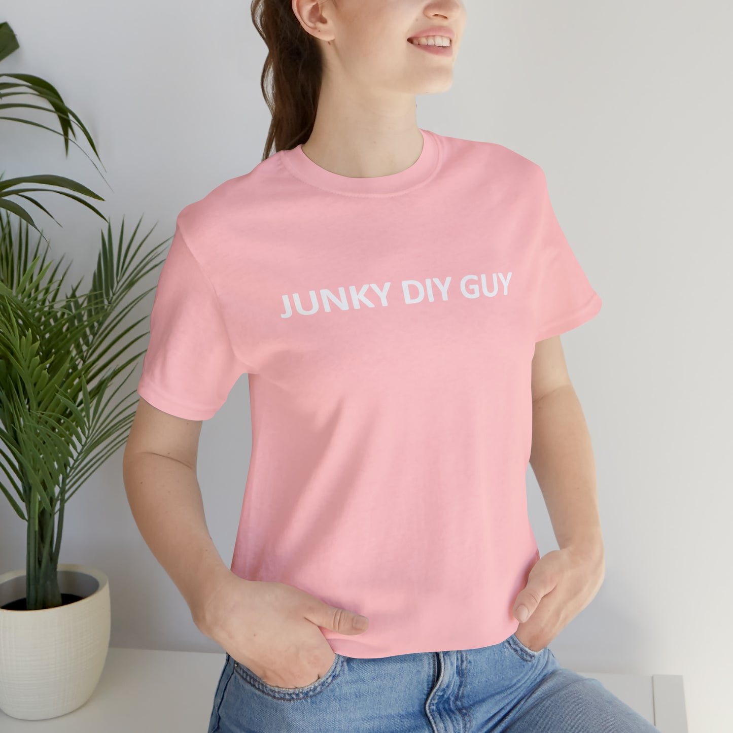 Unisex Jersey Short Sleeve Tee - Junky DIY Guy Collection