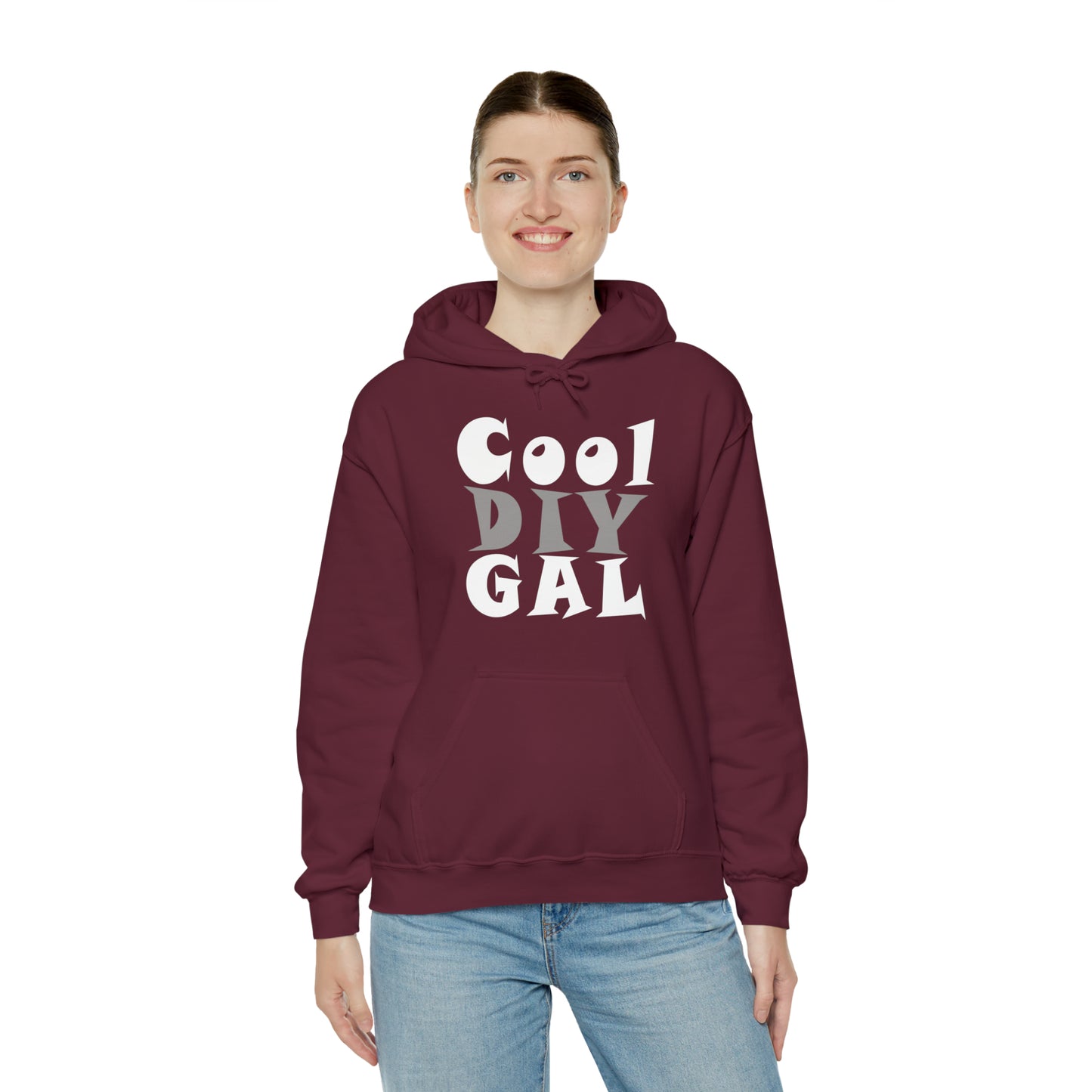 Heavy Blend™ Hooded Sweatshirt - Cool DIY Gal