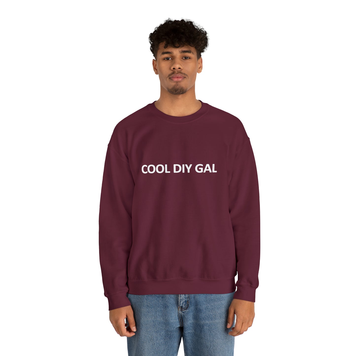 Unisex Heavy Blend™ Crewneck Sweatshirt - Cool DIY Gal Collection