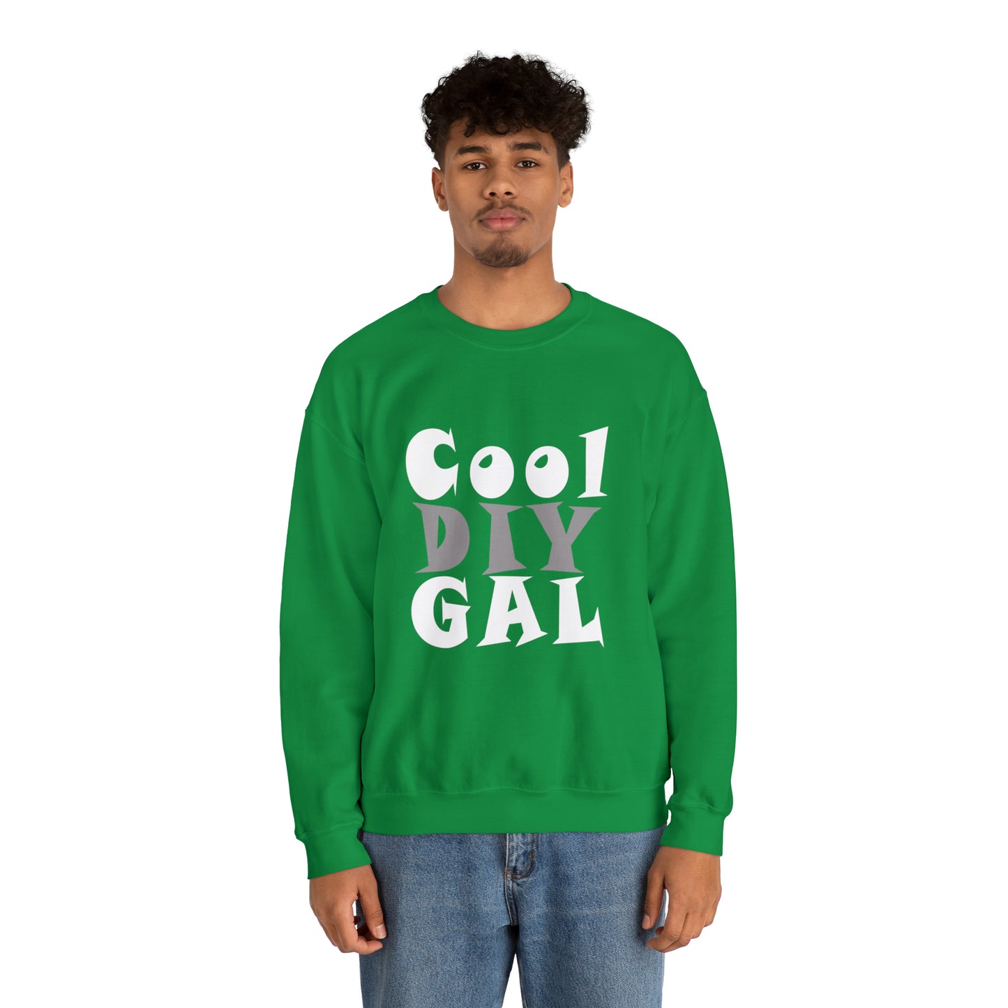 Unisex Heavy Blend™ Crewneck Sweatshirt - Cool DIY Gal Collection