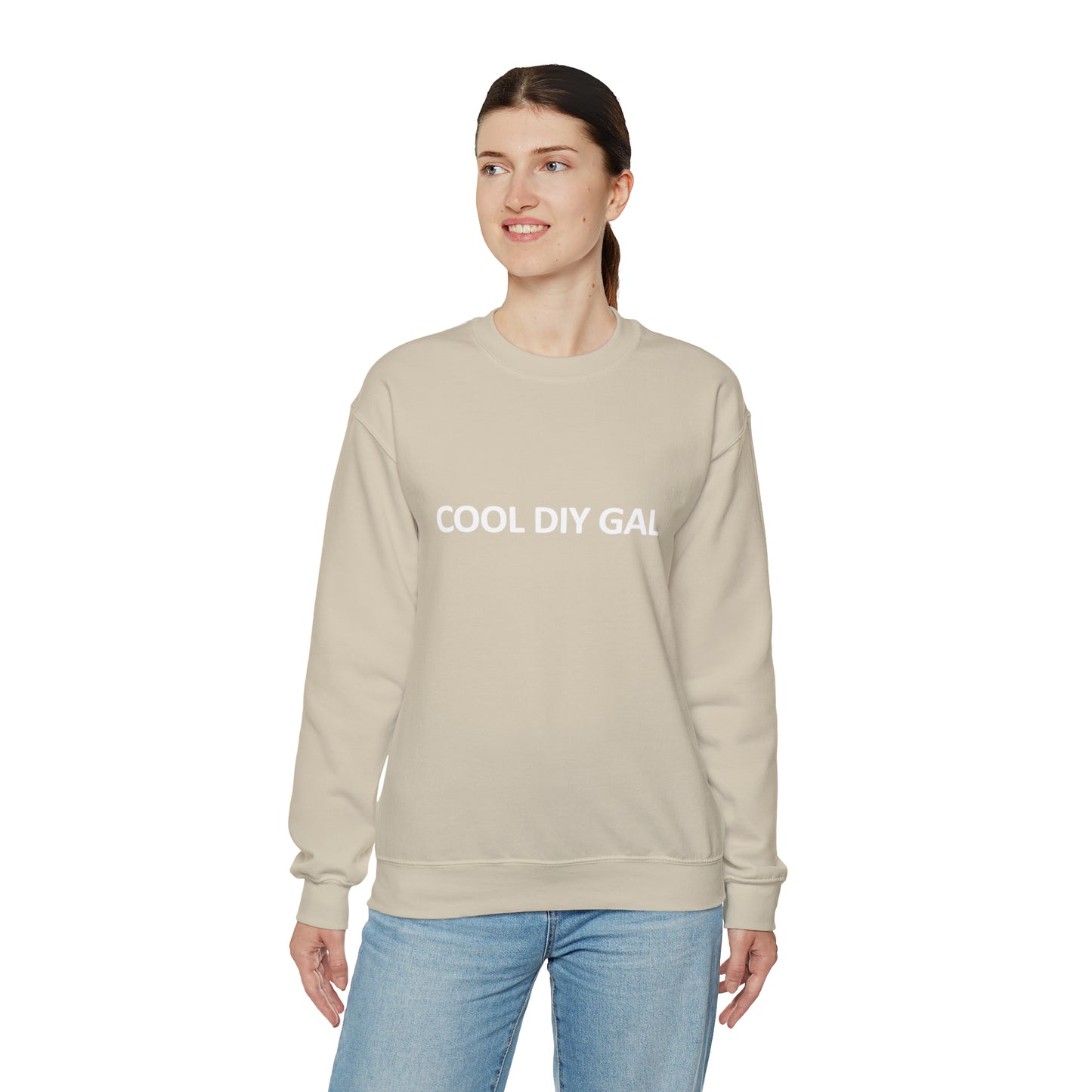 Unisex Heavy Blend™ Crewneck Sweatshirt - Cool DIY Gal Collection