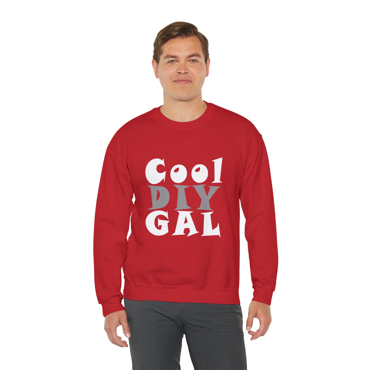 Unisex Heavy Blend™ Crewneck Sweatshirt - Cool DIY Gal Collection