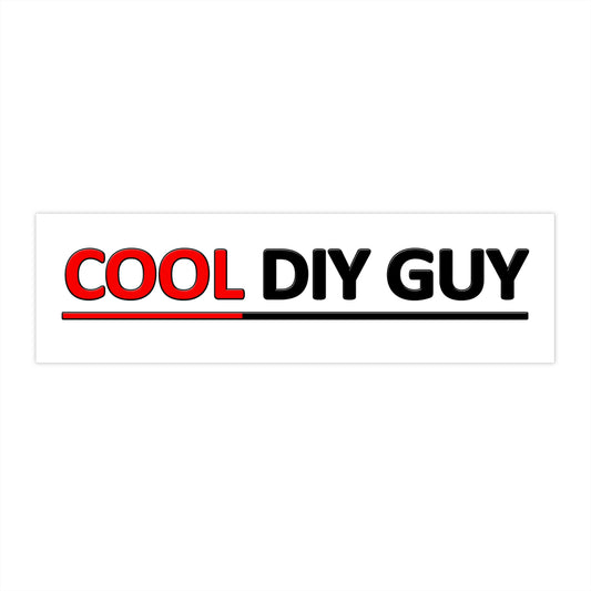 Cool DIY guy Bumper Stickers