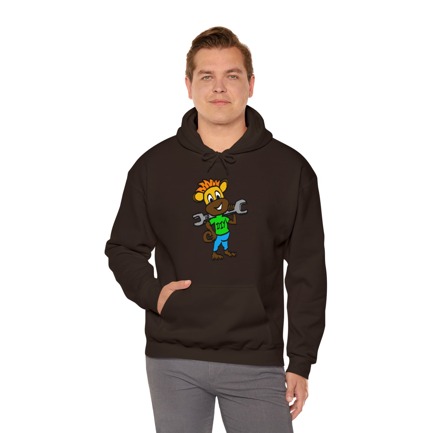 Unisex Heavy Blend™ Hooded Sweatshirt - DIY Monkey Collection