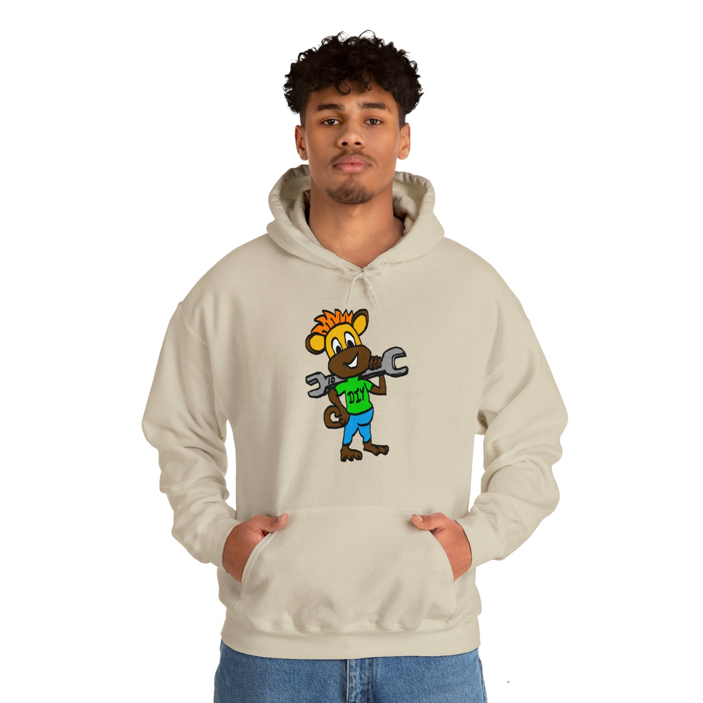 Unisex Heavy Blend™ Hooded Sweatshirt - DIY Monkey Collection