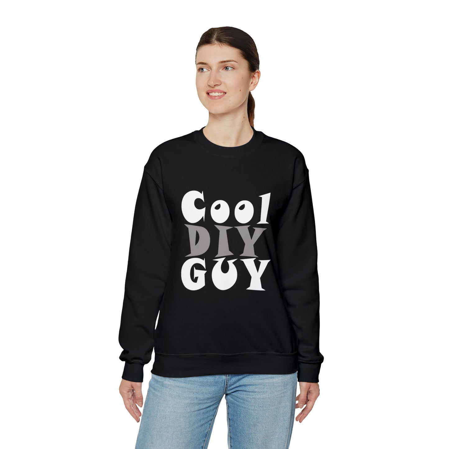 Unisex Heavy Blend™ Crewneck Sweatshirt - Cool DIY Guy Collection