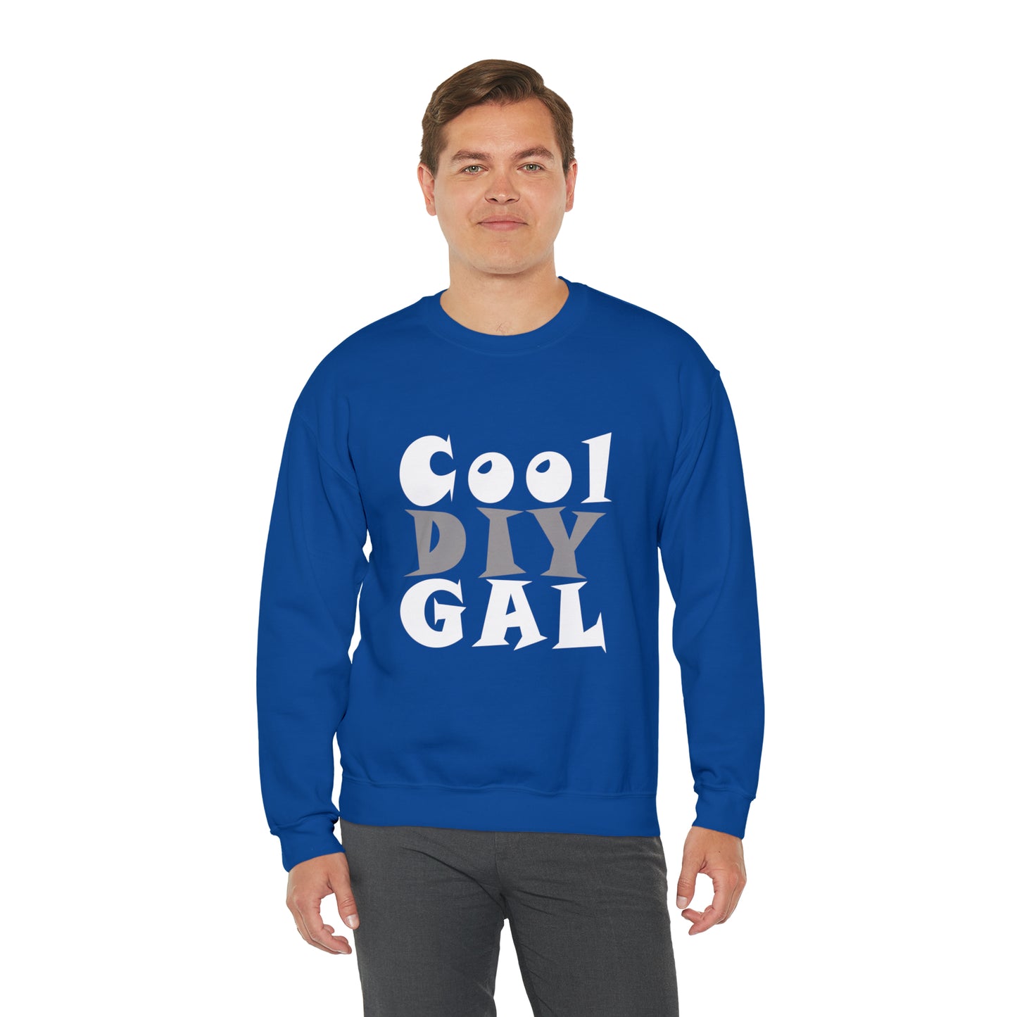 Unisex Heavy Blend™ Crewneck Sweatshirt - Cool DIY Gal Collection