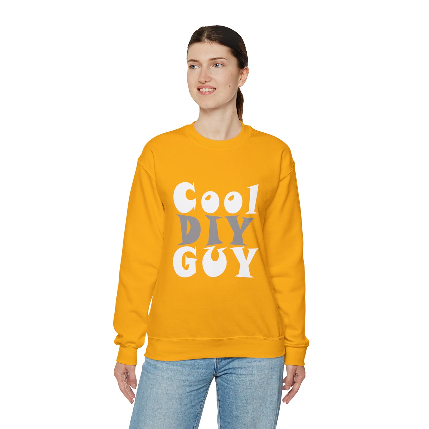 Unisex Heavy Blend™ Crewneck Sweatshirt - Cool DIY Guy Collection