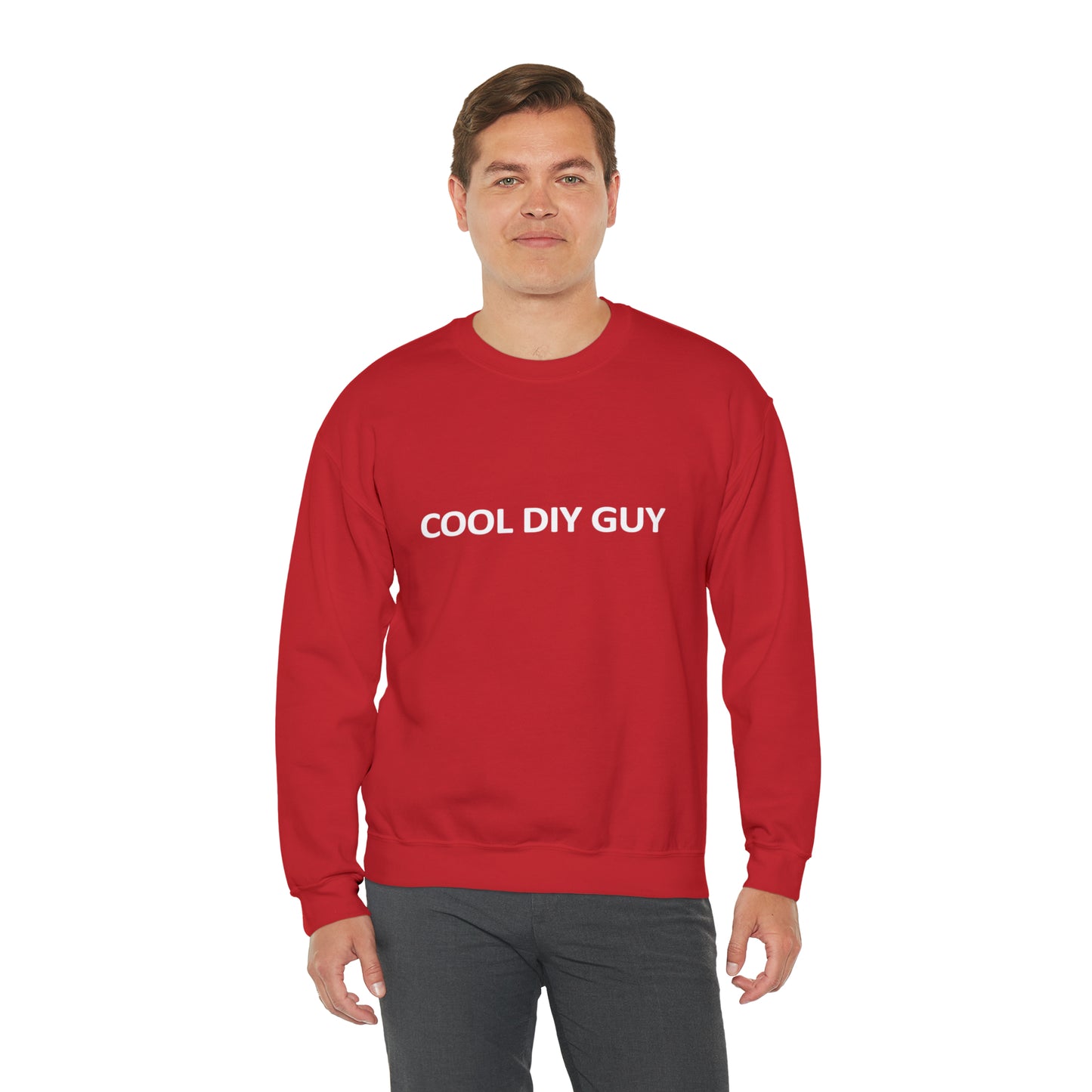 Unisex Heavy Blend™ Crewneck Sweatshirt - Cool DIY Guy Collection