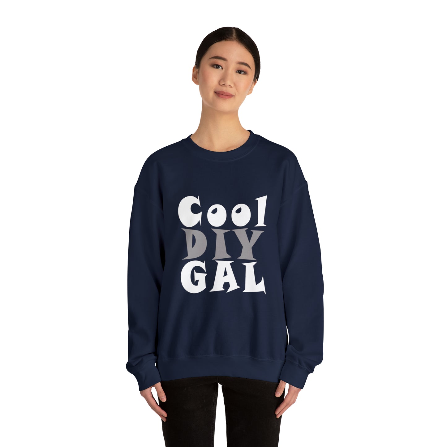 Unisex Heavy Blend™ Crewneck Sweatshirt - Cool DIY Gal Collection