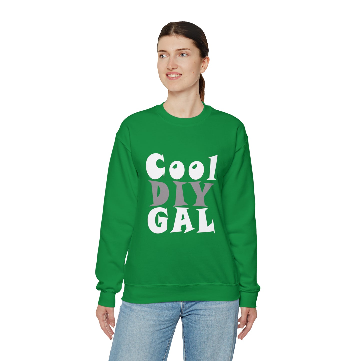 Unisex Heavy Blend™ Crewneck Sweatshirt - Cool DIY Gal Collection