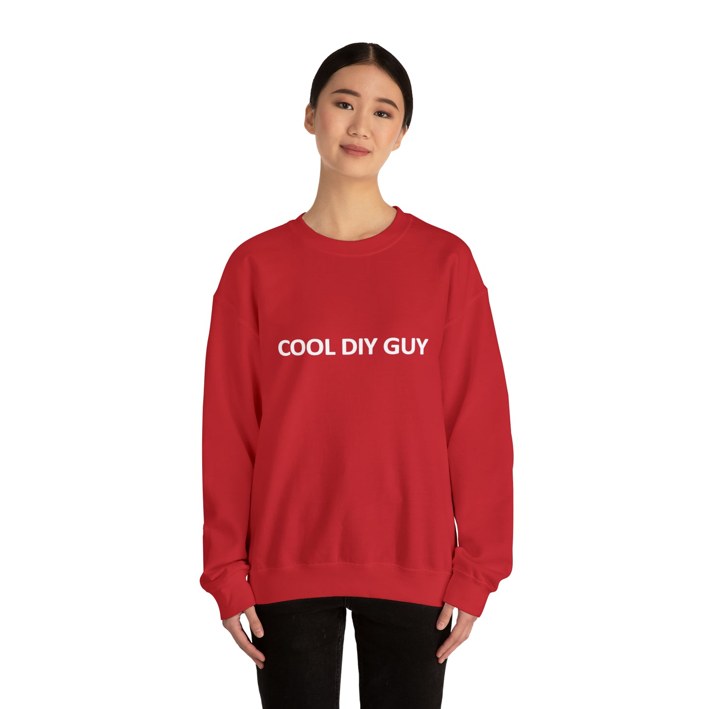 Unisex Heavy Blend™ Crewneck Sweatshirt - Cool DIY Guy Collection