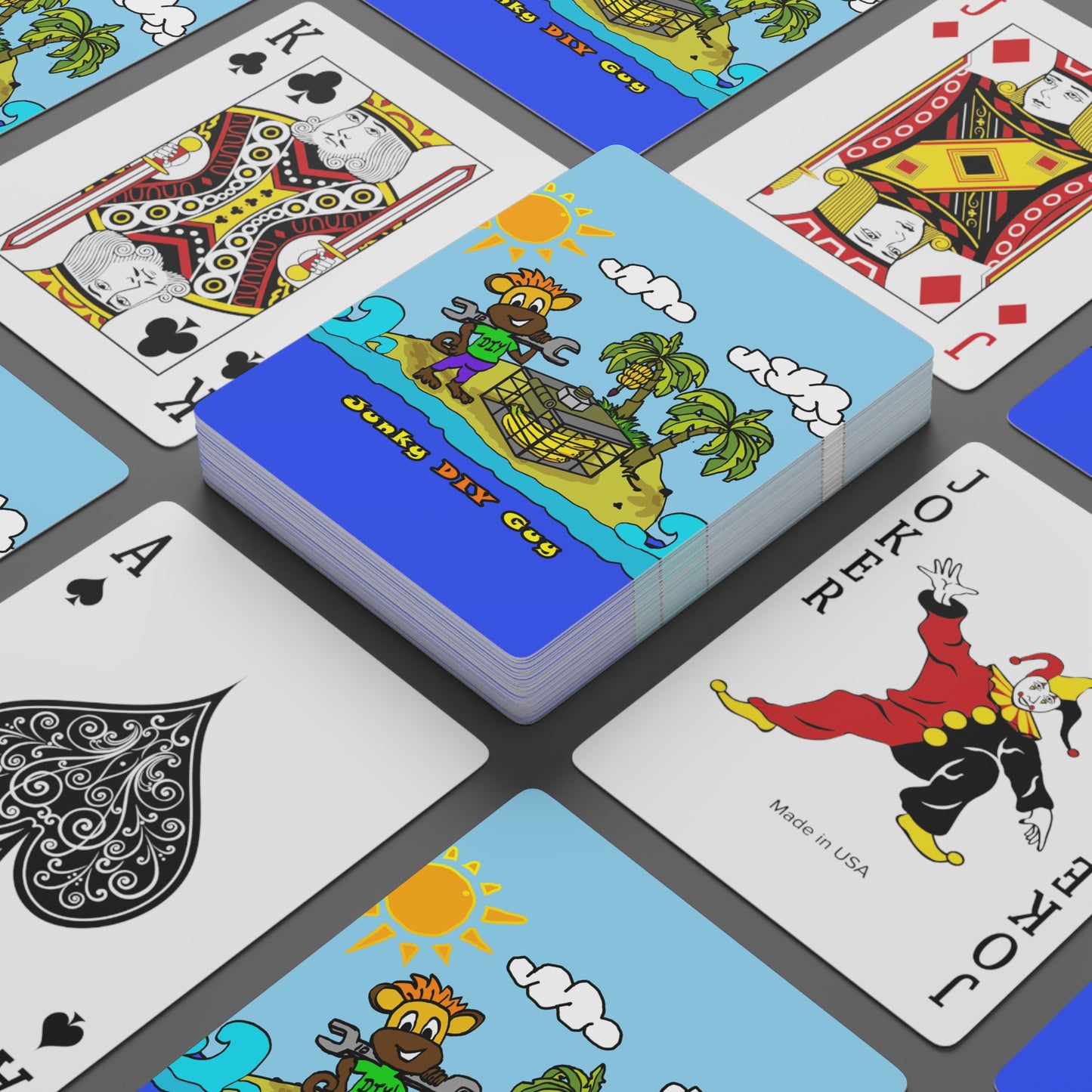 Custom Poker Cards - Banana Holiday